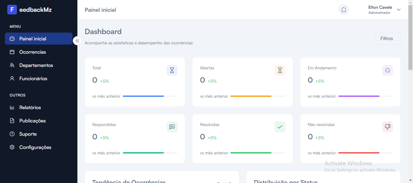 Sistema de Gestão de Denúncias e Reclamações